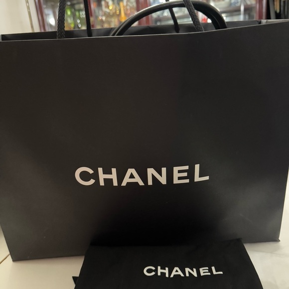 🔥CHANEL Cambon Ligne Black Quilted Leather Multipocket Reporter Bag - Picture 16 of 16